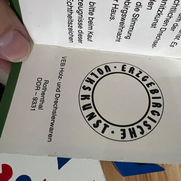 Erzgebirge Nutcracker‎ Rocking Horse German Democratic Republic - Picture 10 of 10